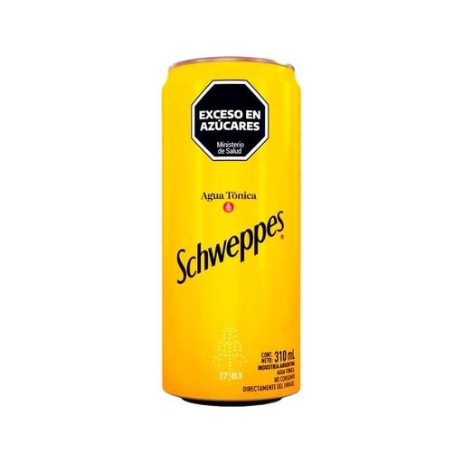 [113020] Gaseosa Schweppes Tonica Lata 310ml x 6u