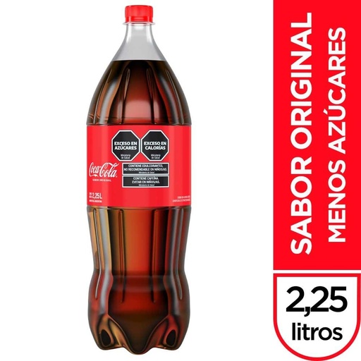 [113038] Gaseosa Coca Cola 2,25l x 8u