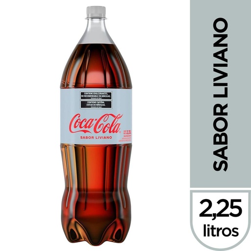 [113041] Gaseosa Coca Cola Light 2,25l x 8u