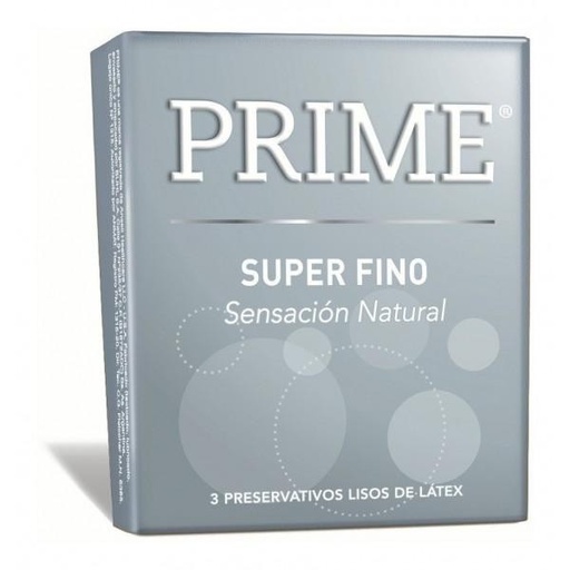 [301016] Preservativos Prime Superfino Display x 3 Preservativos  x 1u
