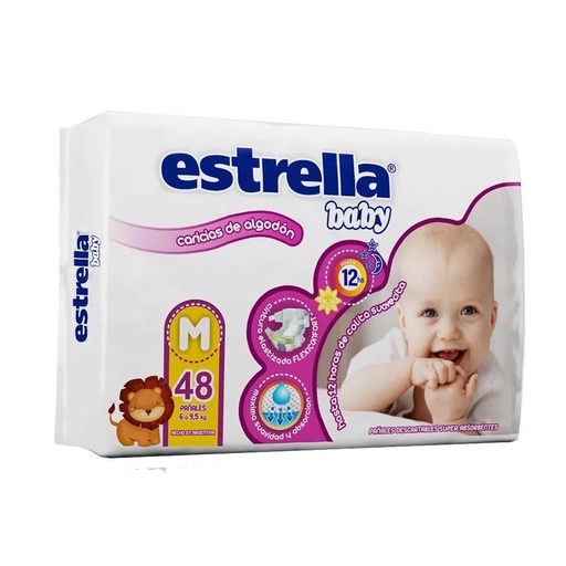 [301025] Pañal Estrella Mediano Hiperpack  x 1u