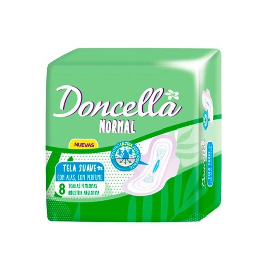 [301036] Toalla Femenina Normal Con Alas Con Perfume  x 50u