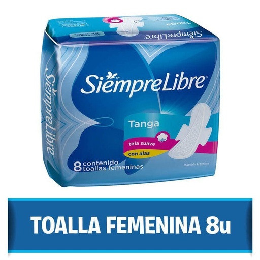 [301039] Toalla Femenina Tanga Con Alas Sin Perfume  x 50u