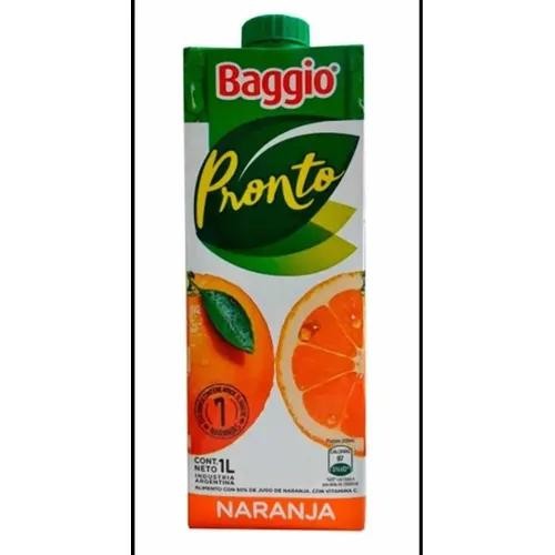 [116006] Jugo Baggio Naranja Manzana 1l x 8u