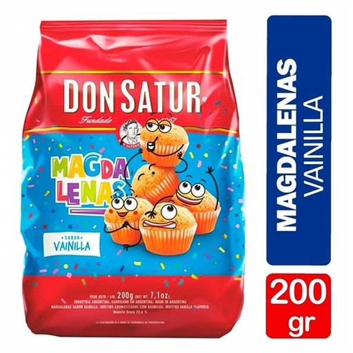 [221015] Magdalenas Vainilla Don Satur  x 10u