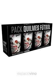 [402002] Merchandising 4 Vasos River/Boca Quilmes Giftpack  x 1u