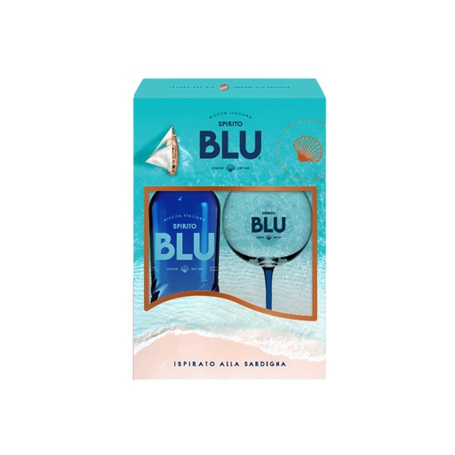 [402039] Merchandising Spiritu Blu Con Vaso  x 1u