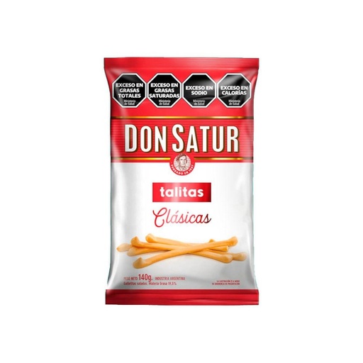 [224003] Don Satur Talitas Tradicionales 140gr x 20u