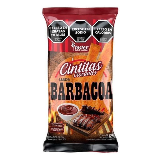 [224011] Cintitas Tostex Barbacoa 125gr x 13u