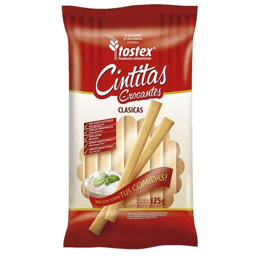 [224014] Cintitas Tostex Clasicas 125gr x 13u