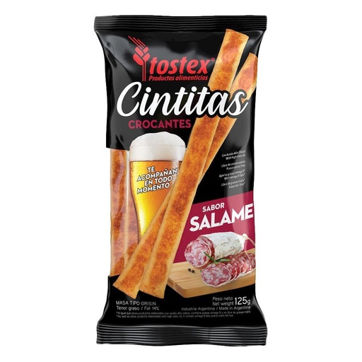 [224017] Cintitas Tostex Salame 125gr x 13u