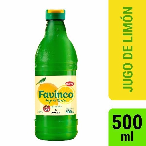 [227017] Jugo De Limon Favinco 500ml x 12u