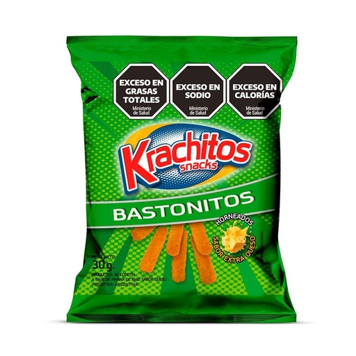 [228043] Bastonitos Extra Queso Krachitos 30gr x 48u