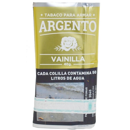 [504036] Tabaco Argento Vainilla 40gr x 1u
