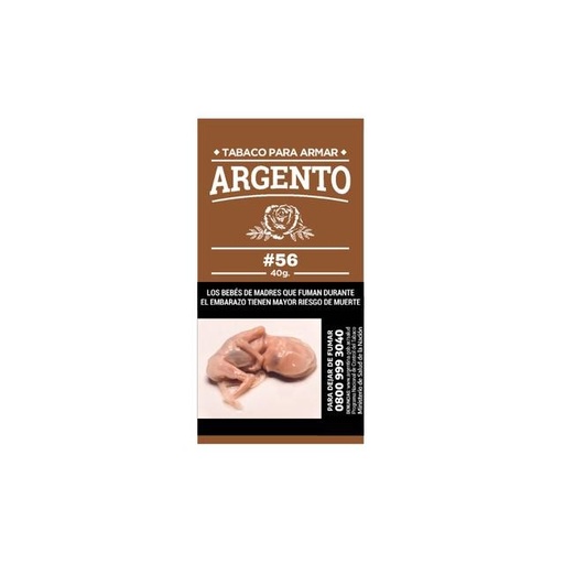 [504070] Tabaco Argento Cafe A La Crema 40gr x 1u