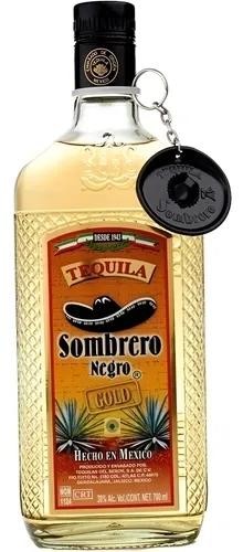 [122020] Tequila Sombrero Negro Oro 700ml x 1u