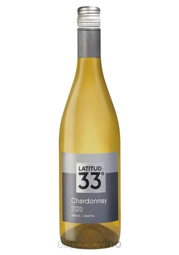 [124007] Vino Latitud 33 Chardonay 750ml x 6u