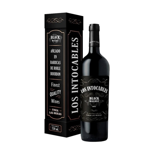 [127017] Vino Intocables Con Estuche 750ml x 6u