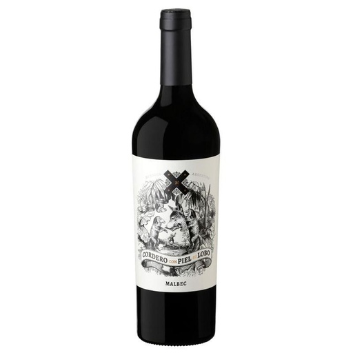 [127232] Vino Cordero Con Piel De Lobo Malbec 750ml x 6u