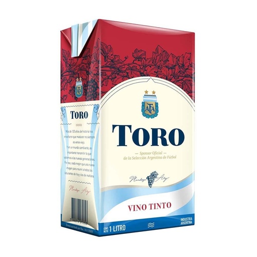 [127415] Vino Toro Tinto Tetra 1l x 12u