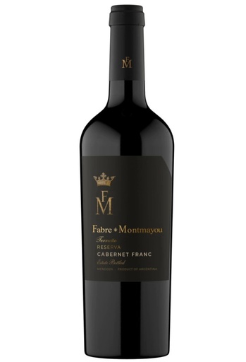 [127417] Vino Fabre Montmayou Terruño Reserva Cabernet Franc 750ml x 6u