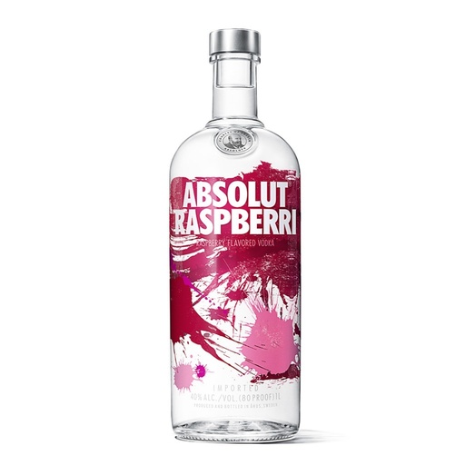 [128010] Vodka Absolut Raspberry 750ml x 1u