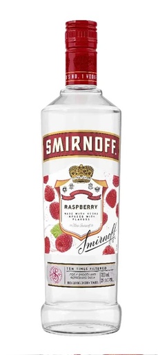 [128018] Vodka Smirnoff Raspberry 700ml x 6u