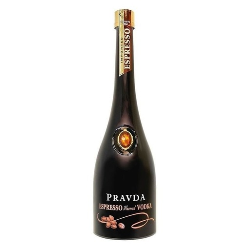 [128066] Vodka Pravda Expresso 750ml x 1u