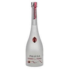[128074] Vodka Pravda Cereza 750ml x 1u