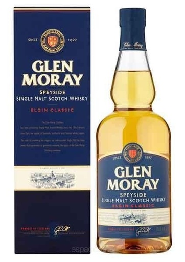 [129012] Whisky Glen Moray Elgin 750ml x 1u