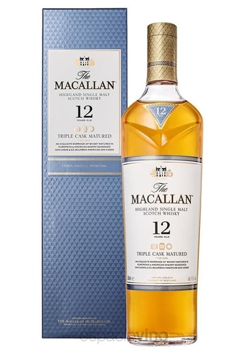 [129056] Whisky Macallan Triple Cask 12Años 750ml x 1u