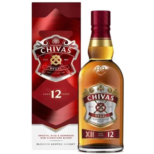 [129101] Whisky Chivas 12 500ml x 1u
