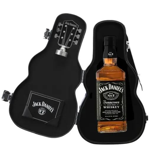 [129140] Whisky Jack Daniels Guitarra Estuche  x 1u