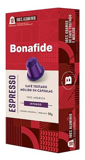 [208097] Capsulas Bonafide Expresso Display x 1u