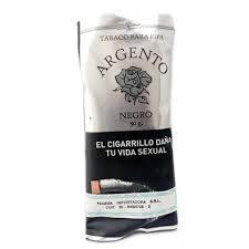 [504084] Tabaco Para Pipa Argento Negro  x 1u