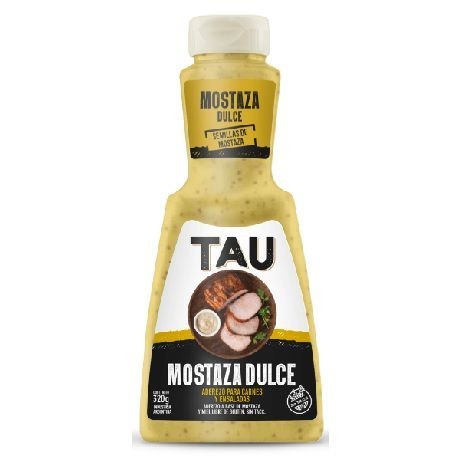 [227039] Salsa Mostaza Dulce TAU  320gr x 1u