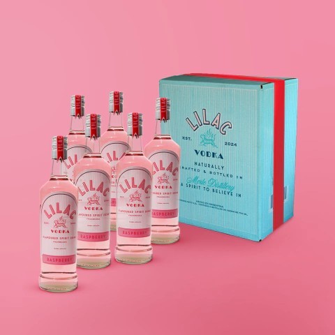 [128097] Vodka Lilac Raspberry 750ml x 6u