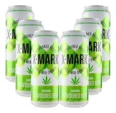 [109231] Cerveza X-Mark Cannabis Beer Lata 500ml x 12u