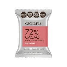 [202044] Alfajor Cachafaz Chocolate 72%  64gr x 8u
