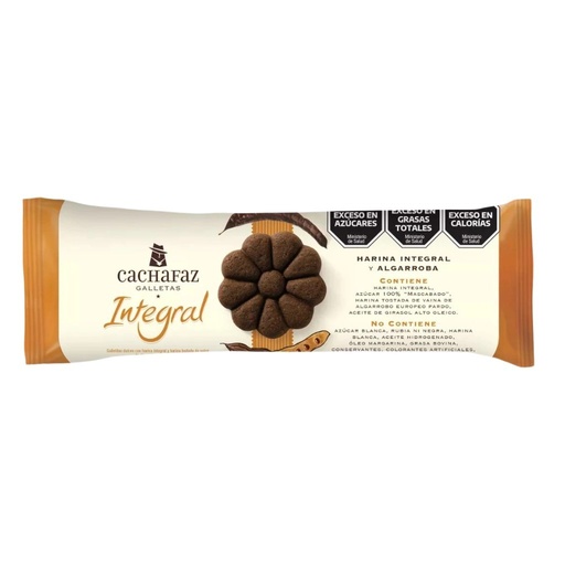 [217154] Galletitas Cachafaz Integral Algarroba 225gr x 21u