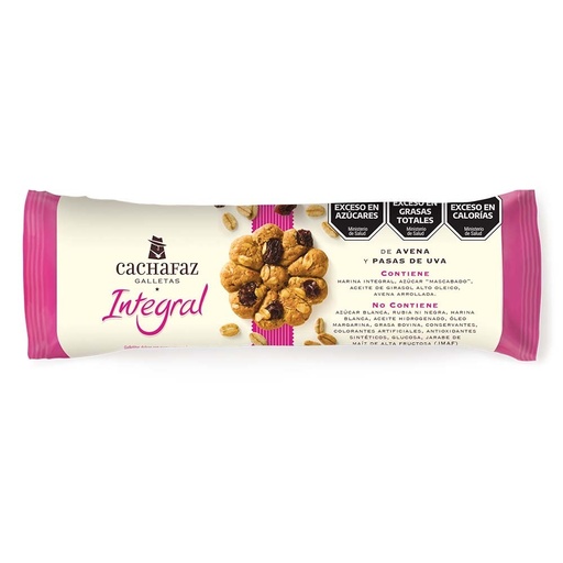 [217157] Galletitas Cachafaz Integralavena Pasas 225gr x 21u