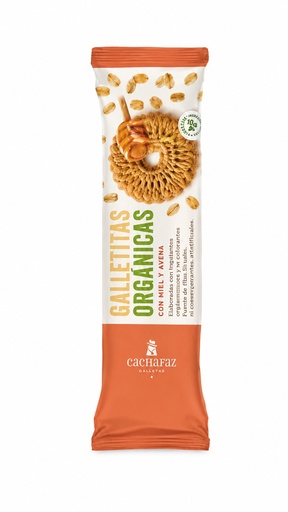 [217158] Galletitas Cachafaz Organicas Avena Y Miel 225gr x 21u