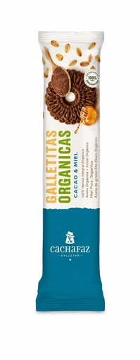[217159] Galletitas Cachafaz Organicas Cacao Y Miel 225gr x 21u