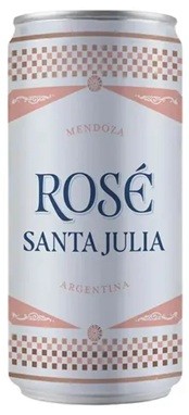 [126045] Vino Santa Julia Rose Lata 269ml x 24u
