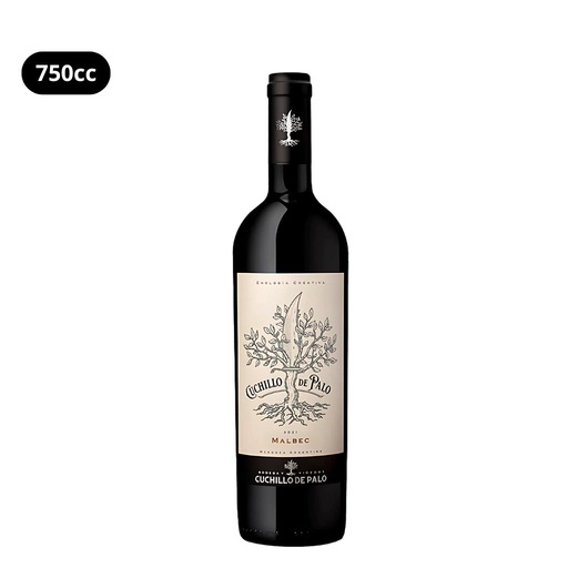 [127597] Vino Cuchillo de Palo Malbec 750ml x 6u