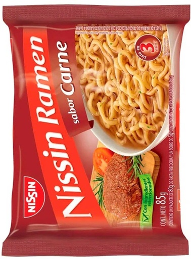 [215015] Nisin Ramen Carne 85gr x 1u