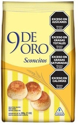 [217167] 9 De Oro Sconcitos 200gr x 20u
