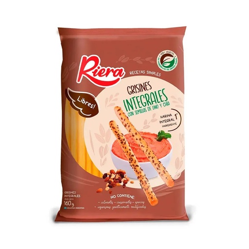 [224029] Grisines Integrales Libres 160gr x 20u
