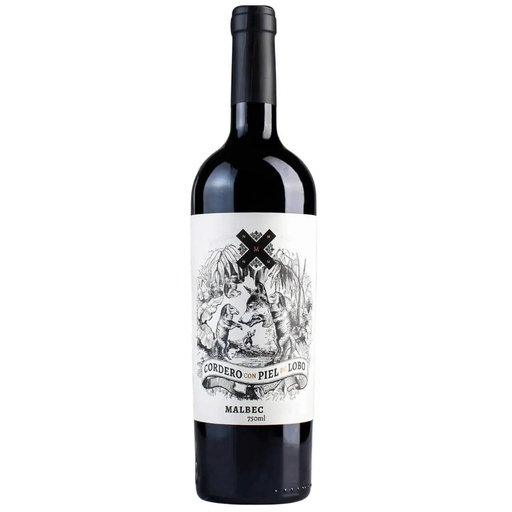 [127613] Vino Cordero Con Piel De Lobo Edicion Mundial Malbec 750ml x 6u