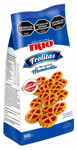 [224040] Frolitas Membrillo Extra Familiar Trio 500gr x 10u